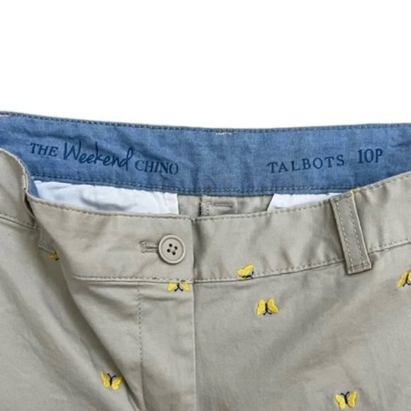 Talbots The Weekend Chino Pants Jeans Women's Size 10P - Picture 5 of 6